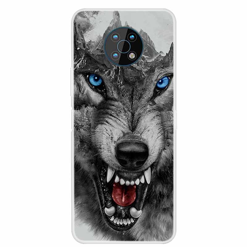 For Nokia G50 Cases G20 G10 G300 Clear Marble Soft Silicone Phone Cases for Nokia G50 5G Back Covers Bumper For NokiaG20 G 50 5G