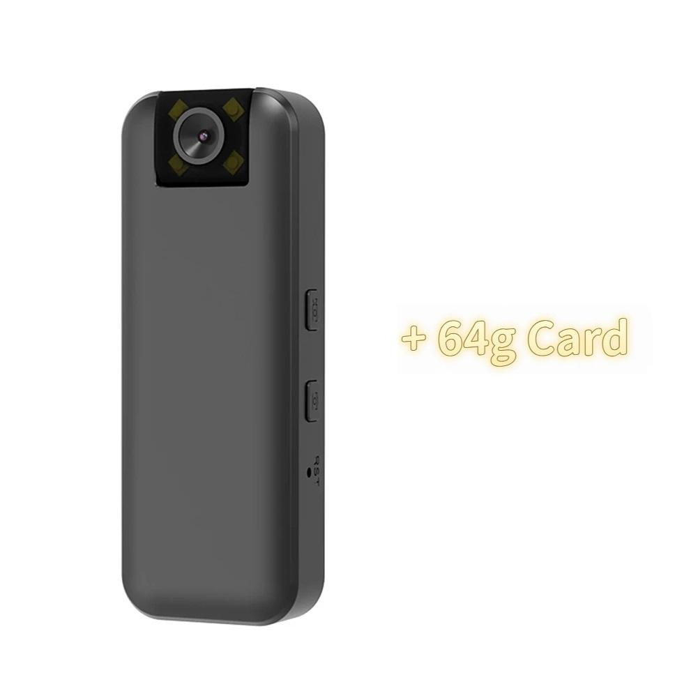 Portable Rechargeable Video Law Enforcement Recorder, Wireless WiFi Ultra-high Definition Recorder, 180° Flip.