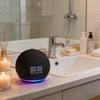 Compactly Bluetooth-compatible Speaker With Builts In Clock LED Lights For Home Office Outdoor Use HiFi Bass Sound Box