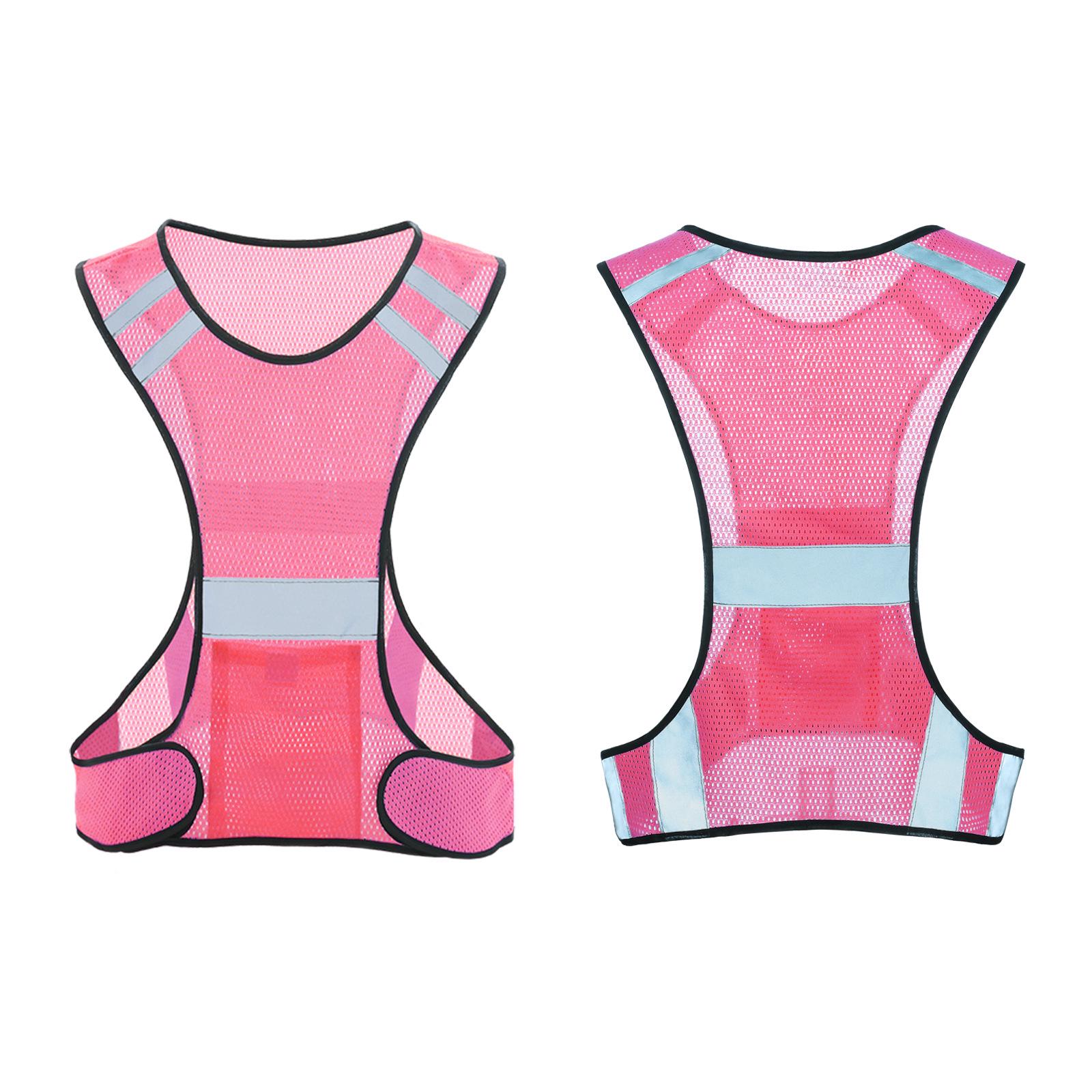 High-Visibility Night Running & Cycling Reflective Safety Vest