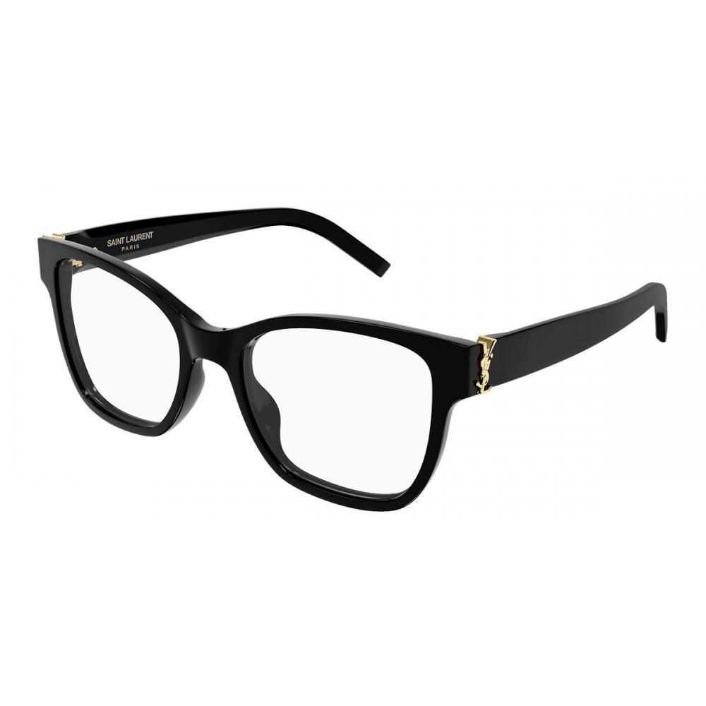 

Saint Laurent Women Eyeglasses Sl M158 007 Black/54-19-140