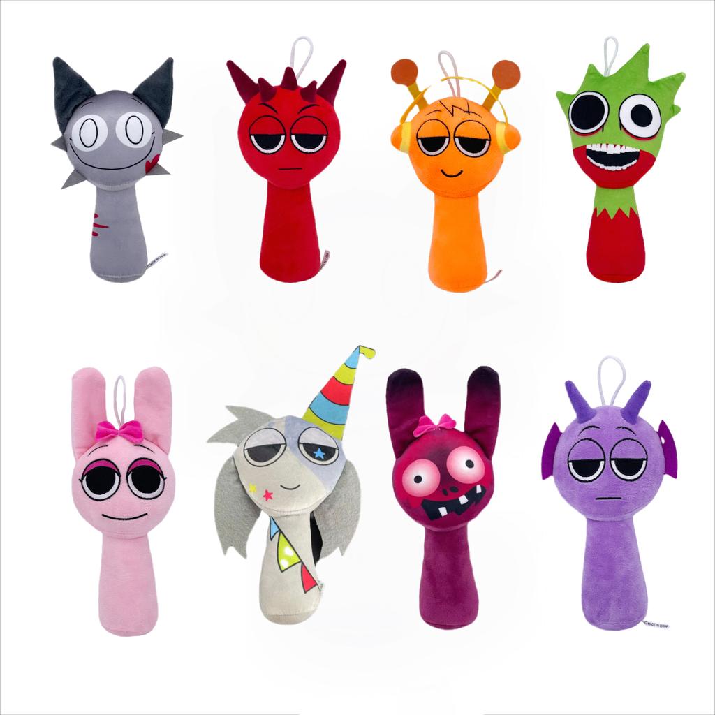 Sprunki Peluş Oyuncaklar Sprunki Peluş Bebek Sprunki Oyun Çizgi Film Yastık Çocuk Doğum Günü Hediyeleri Doldurulmuş Bebekler Noel Hediyesi