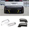 Copertura Tubo Terminale Marmitta Scarico Posteriore Auto Adesivi Copertura Tubo di Scarico Per Peugeot 3008 4008 5008 Allure 2017-22 Accessori Auto