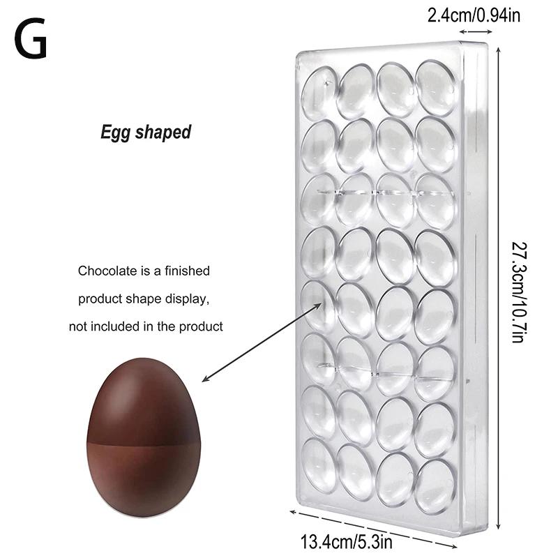 Matrițe 3D din Policarbonat pentru Ciocolată Sferă Diamant Bombe de Ciocolată Bomboane Baton de Ciocolată Profesional Confectionerie Copt Patiserie Unelte