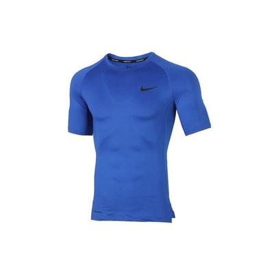 Pro Training Fitted Kurzarm-T-Shirt Herren Oberteile Blau BV5632-480