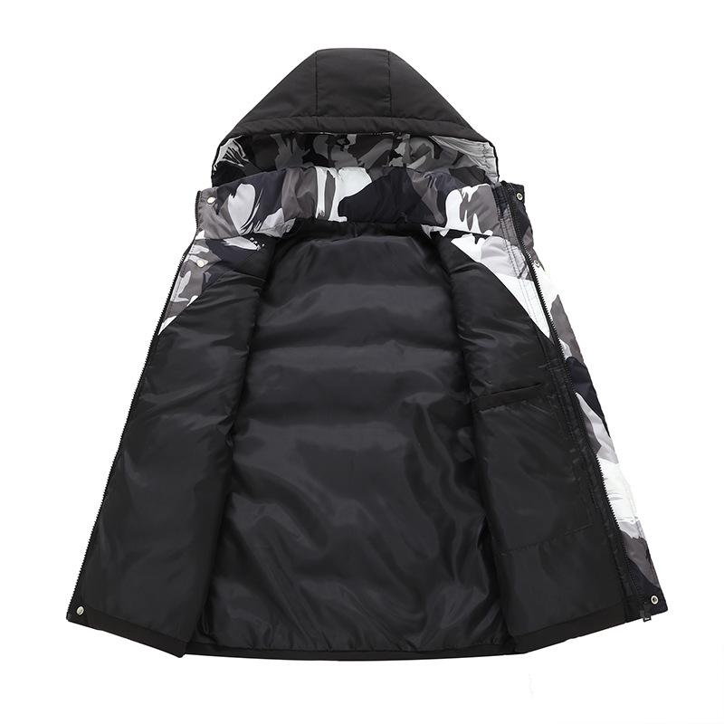 Verdickte Weste für Herbst und Winter Lässige Herrenjacke, Modisches Camisole Ärmellose Baumwolljacke