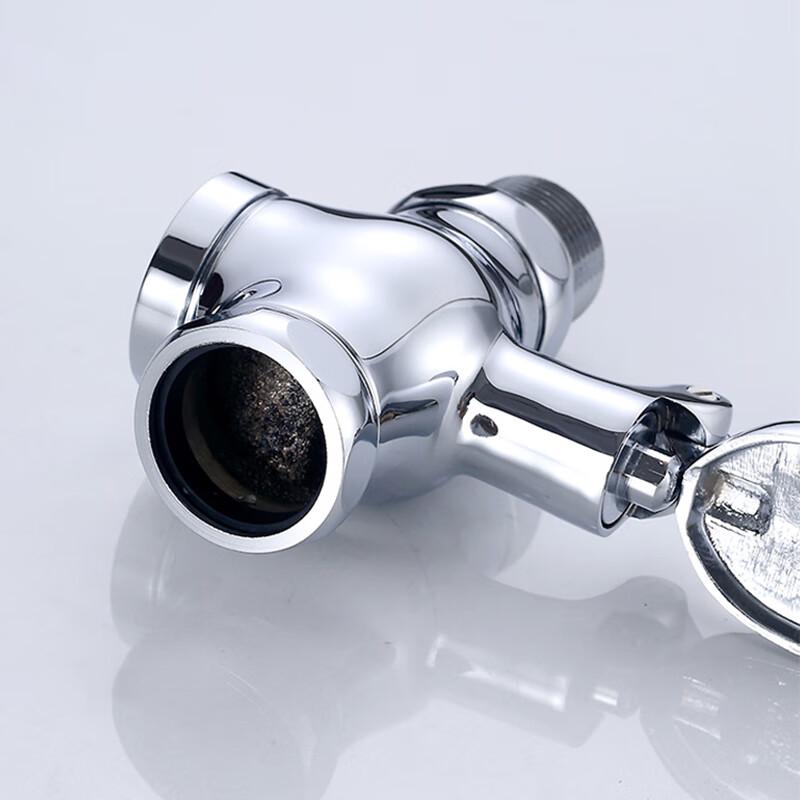 Foot-Pedal Flush Valve for Squat Toilets