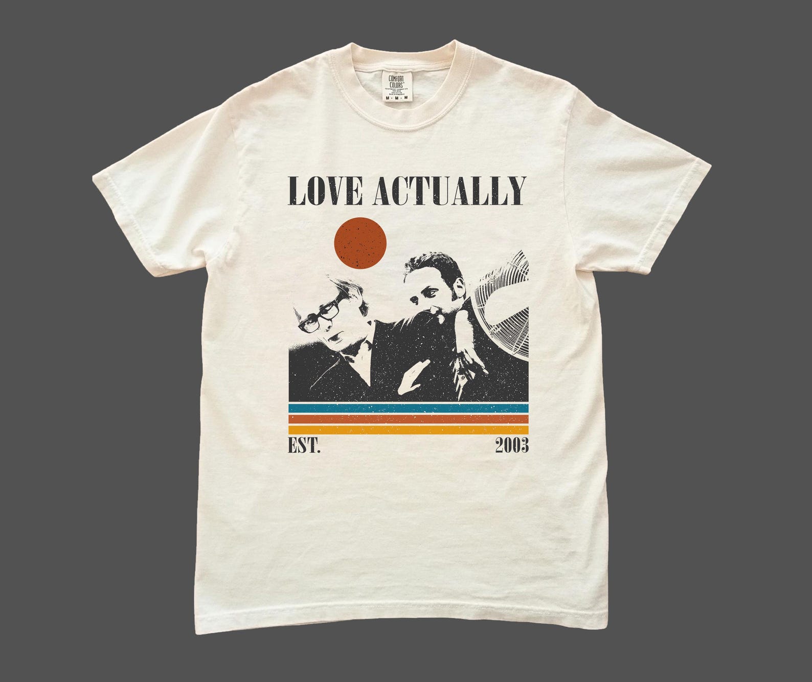 Love Actually Movie Shirt - Comfort Colors Vintage Tee 3XL