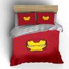 Yellow Iron Man Helmet. Bedding Sets Duvet Cover Sets Duvet Covers Pillowcases(1 * Duvet Cover 2 * Pillowcases, Without Duvet Insert)