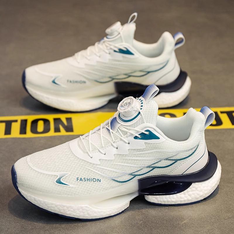 Domestic products joint autumn new autumn and winter sports leisure running height increase rotating button shoes