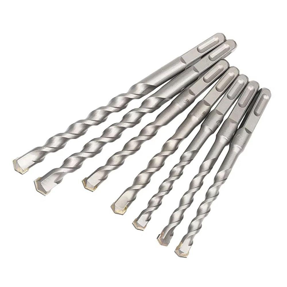 1Pcs 110-500mm SDS Plus Masonry Drill Bit Electric Hammer Drill Bit  For Rotary Hammer Drilling