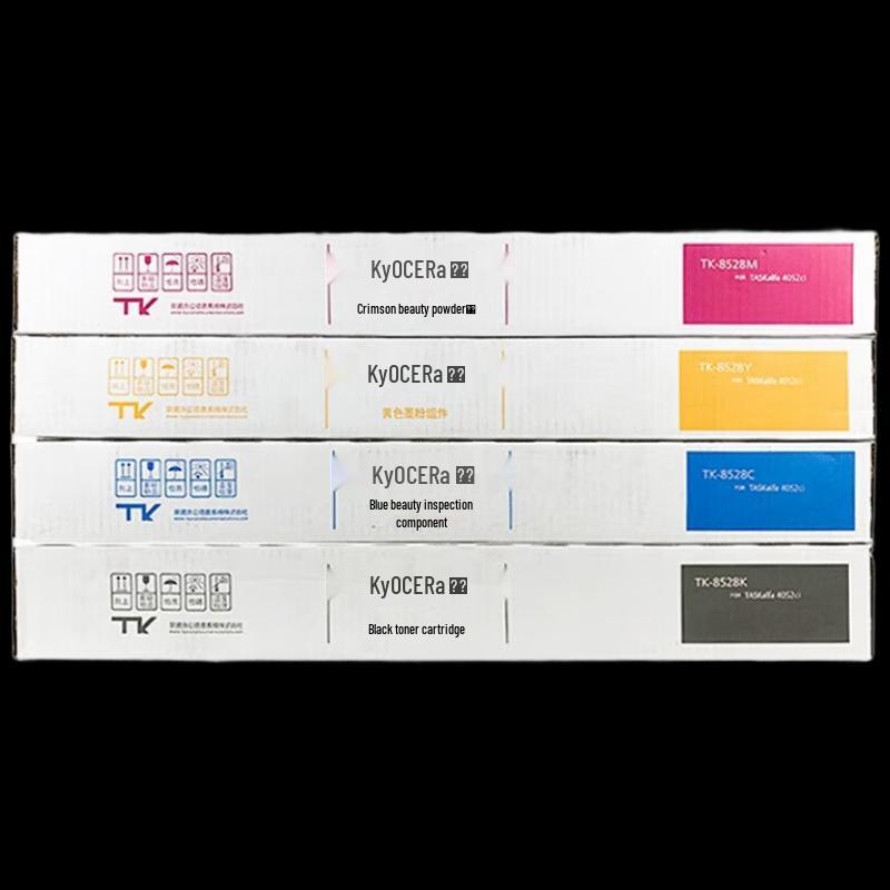 Kyocera TK-8528 K/C/M/Y Original Toner Cartridge Set