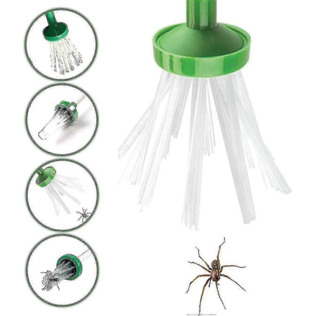 Spider Catcher Long Handle 74cm Foldable Design Bug Catcher Spider Catcher Extra Long Handle Humanely Removes Spiders, Insects, Daddy Longlegs, Wasps_