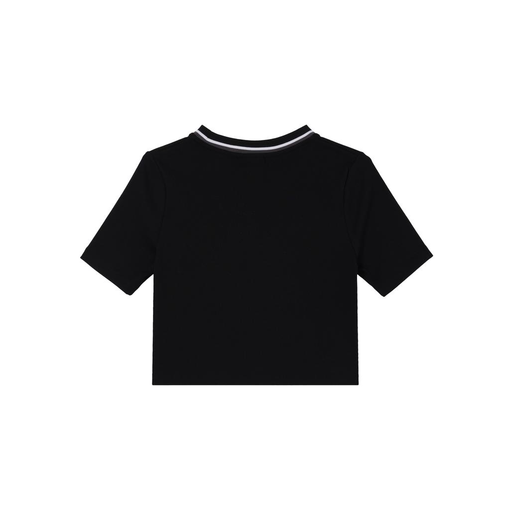 Jordan T Shirts Women's Black Crew Neck Moderate FV7090-010