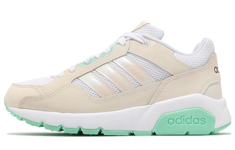 Adidas Run 90s  Ivory Green  Women s FZ1715 36