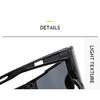 Samjune Y2K Style Cycling Sunglasses Windproof Glasses for Men Women Retro Sheeting Road Riding Sport Glasses