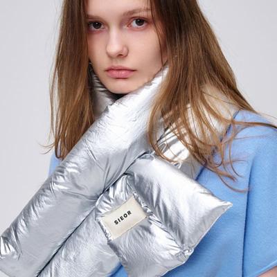 SIEOR CUDDLY Muffler_silver