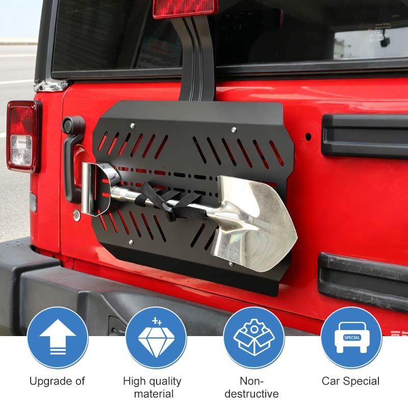 Car Metal Tailgate Expansion Bracket Shelf Fit For Jeep Wrangler JK 2007-2017 Car Exterior Accessories