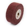5" Abrasive Nylon Grinding Wheel 320# Non-Woven Flap Polishing Disc