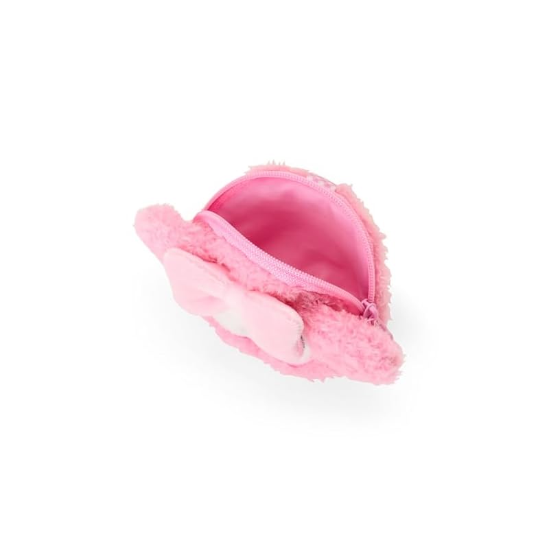 SANRIO Face-shaped Mini Pouch with Carabiner - My Melody - Suitable for Ages 3 and Up - 015687