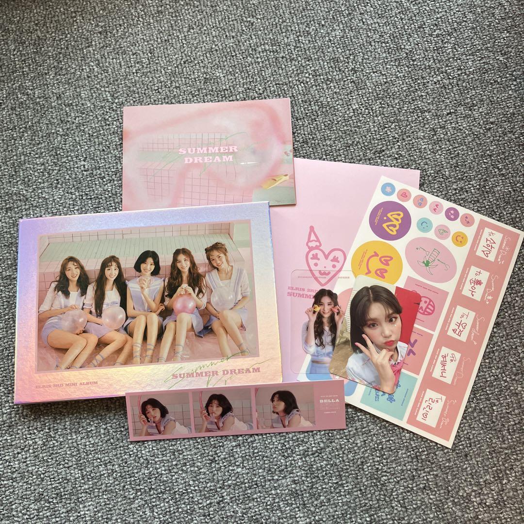 

[USED] ELRIS ALICE SUMMER DREAM Album Korean Edition Trading Card