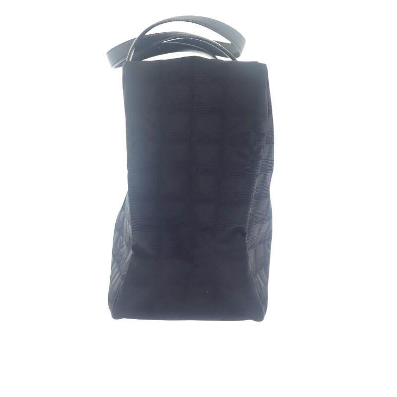 Chanel A15991 Tote Bag Black Nylon/leather Women