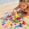 Summer-Appropriate Children's Pool And Diving Pool Toys, Diving Game Treasure Chest Toy Set.