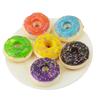 1pc Simulation Colorful 5cm Donuts Bread Fake Cake Fun Ornament Pendant Slow Rebound Toys  Playsets Fake Food Decor Photography Props