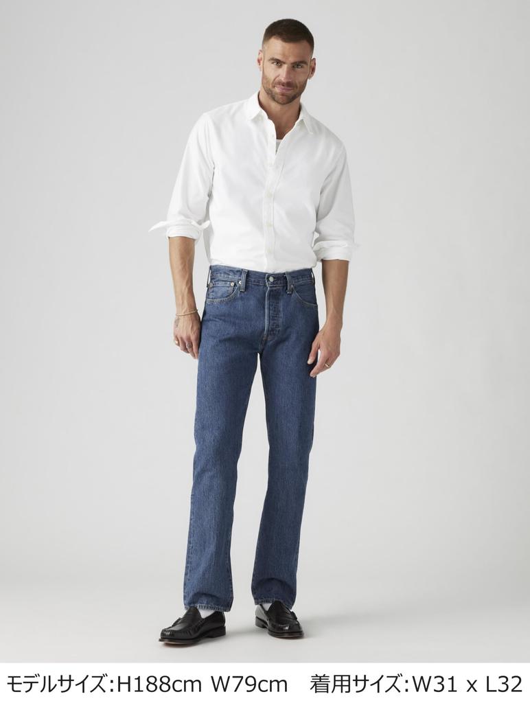 Levi's 501(R) Original Fit Jeans Men's 00501-0114 US W30 L32