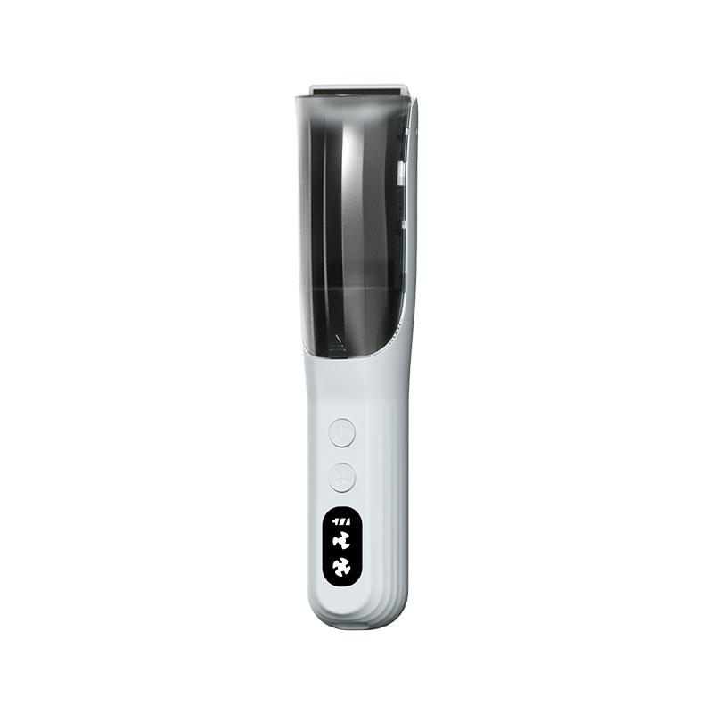 Baby automatic hair clipper, children's specific hair clipper with 2-level suction/rounded ceramic blade/washable blade/1-2 hour battery life