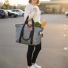 Large Capacity Insulated Grocery Picnic Cooler Bags Reusable Folding Fresh-Keeping Bag For Travel, Lunch, Camping, Food