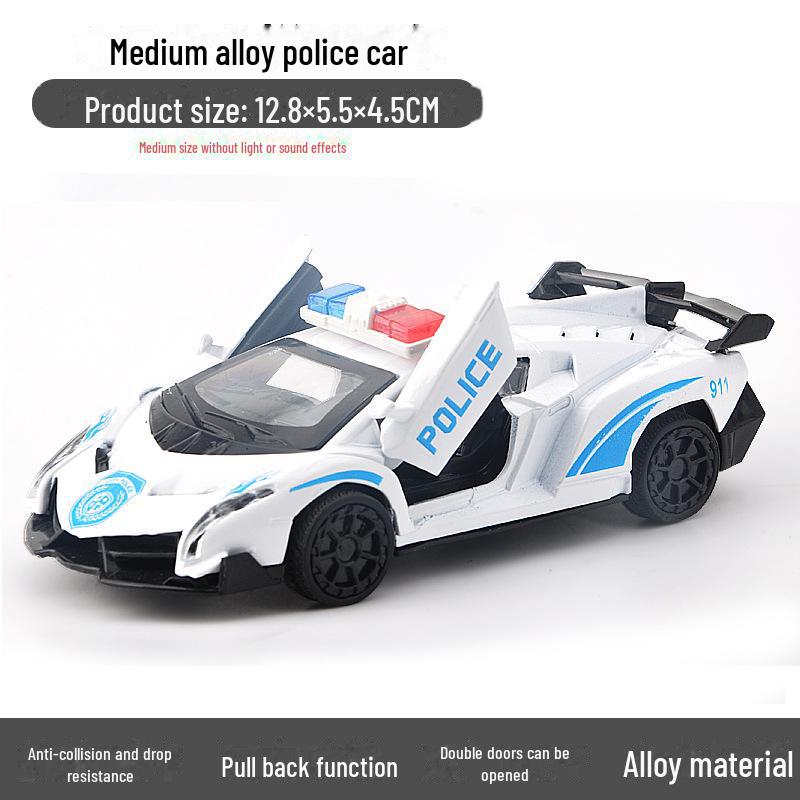 

Детский игрушечный фургон из сплава: Модель машины скорой помощи, пожарной машины, спецназа - инерционный механизм, бесплатная доставка