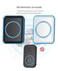 Ultra-Long Distance Smart Wireless Doorbell with Remote Control and Chime for Home and Elderly Entry