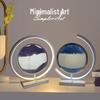 OIMG Rechargeable Glass Quicksand Night Light