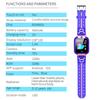 Q12B Kids Game Smart Watch Boys Girls Watch With 1.44" Screen Voice Chatting Camera Music Player Alarm Clock Flashlight Functions Smart Watch