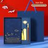 A5 Custom Logo Notebook Gift Set - Business & Student Diary with National Trend Design