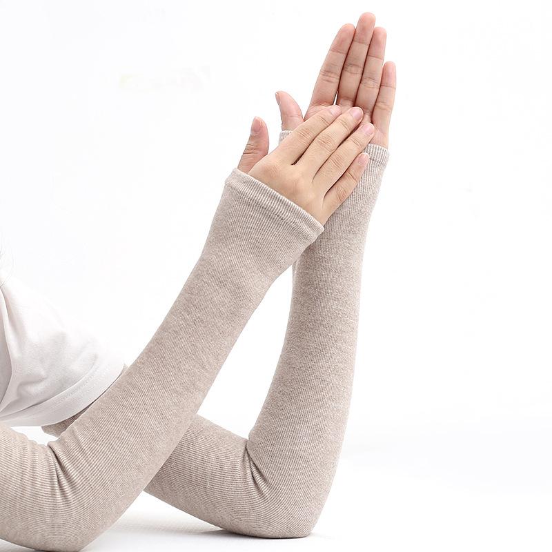 

Кашемировые теплые нарукавники: Унисекс Удлиненные Зимние Защитники от Холода One Size