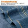 Cotton Thickened Absorbent Towel with Embroidery
