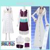 Cos One Piece Cos Cosplay Costume Bianco con Personaggio Nicorobin