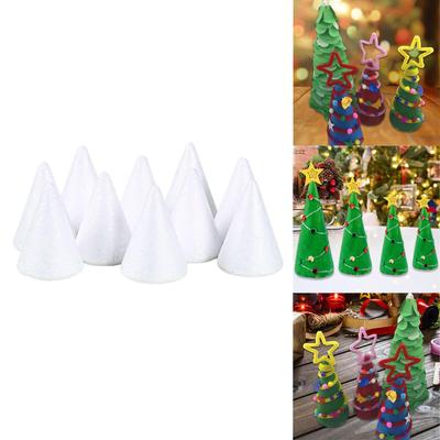 Foam Cone Craft DIY Christmas Tree Table Centerpiece Educational