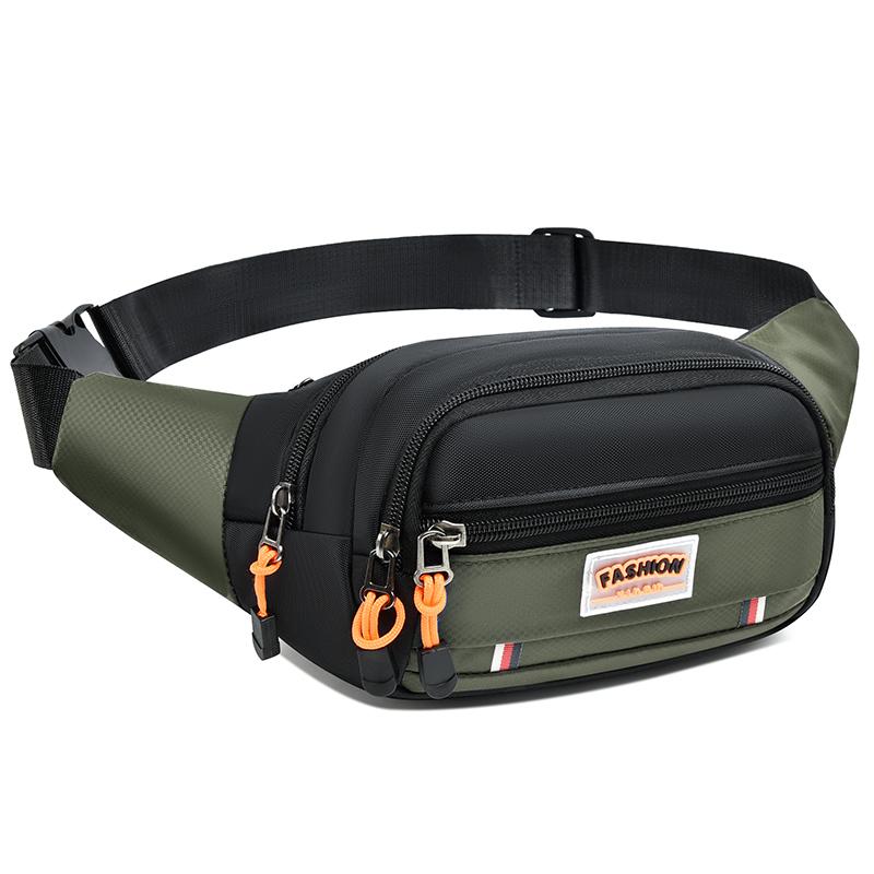 Унисекс Водонепроницаемая Поясная Сумка - Спортивная Поясная Сумка с Карманом для Телефона Быстрого Доступа Превращается в наплечную сумку-кроссбоди зелёный 889₽
