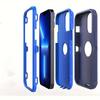 2 Layers of Sturdy Shockproof Rugged Case for iPhone 17 16 15 14 13 X XR XS Pro Max Heavy Duty Cover