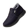 Winter Non-slip Warm Shoes for Men and Women - Thick, Velvet-lined, Waterproof, Cold-proof Cotton Shoes for Middle-aged and Elderly.