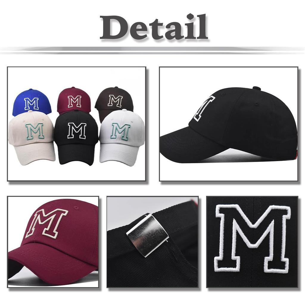 Baseball Embroidered Hip CZA429 [White Fang] Hat, Cap, Cap, Logo, Casual, Stylish, Hop, Men's, Women's, (White)