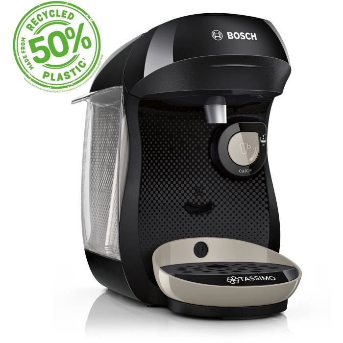 Kaffeemaschine - BOSCH - TAS109E - Tassimo Happy - 1400 W - 0,7 L - Schwarz / Creme