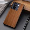 Vivo Iqoo Z7 Z5 için kılıf yüksek kaliteli ahşap bambu desen PU deri telefon kılıfı vivo iqoo z7 kılıfı