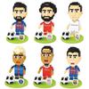 (M.SALAH, 451pcs) Football Soccer Player Star Mini Diamond Build Block Diy Brick Child Gift Toy