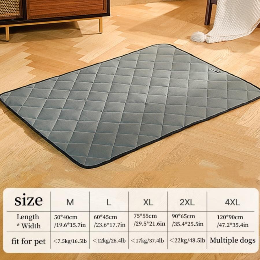 

Kimpets Cat Dog Pet Cushion Non-Slip Waterproof Washed Soft Puppy Cushion Cat Cushion Pets Supplies M серый