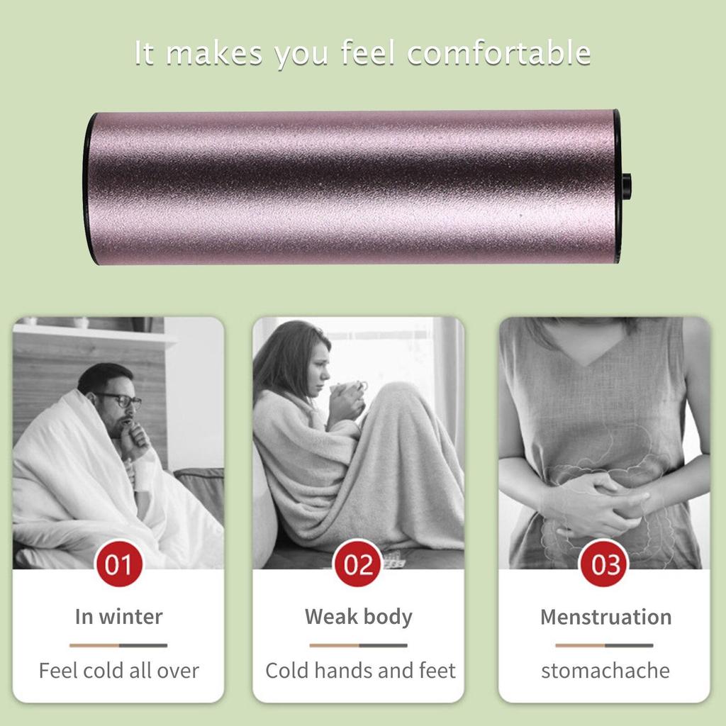 Rechargeable Mini Hand Warmer Household Winter Portable Electric Hand Warmer for Outdoor Travel Handy Warmer USB Heater