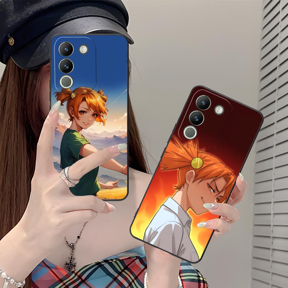 Everlasting Summer Alisa Matte Mobile Phone Case for VIVO Y77 76 75 74 73 72 58 56 55 51 50 38 36 Y19 Y18 Y03 Y01 5G Cover